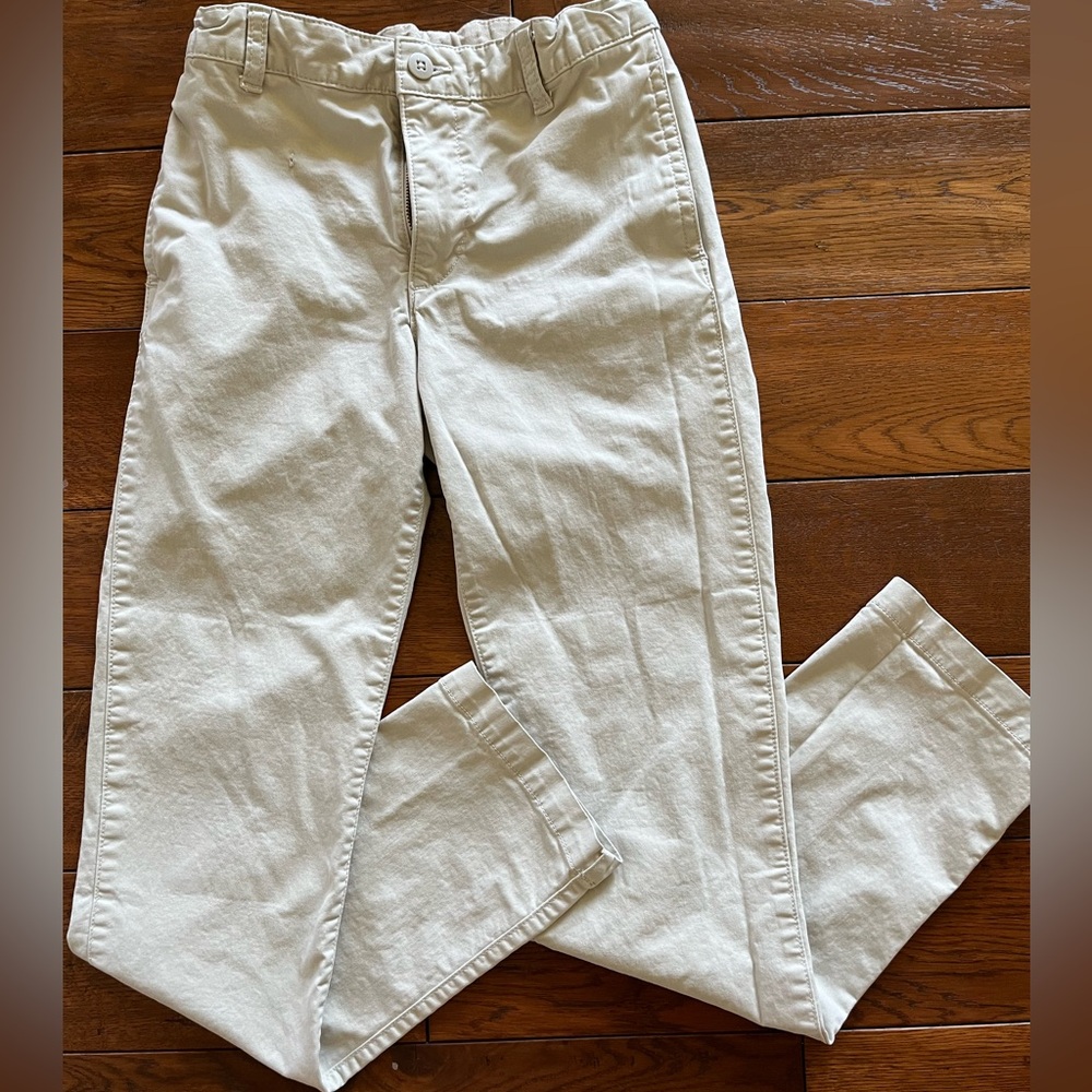 Gap Kids Sz 18 slim khaki pants